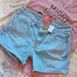 Levi's Light Blue Jean Shorts for Women